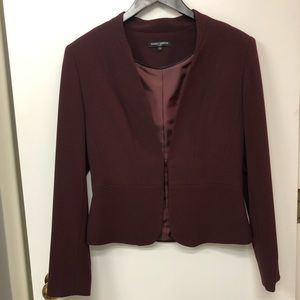 Mario Serrani Burgundy Blazer - Size 2